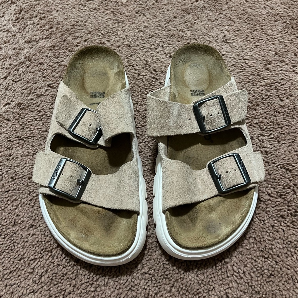 Birkenstock Kids Beige Sandals